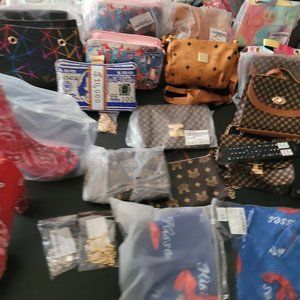 Small Purse   Red Boots  Size 7  Lingerie  size large